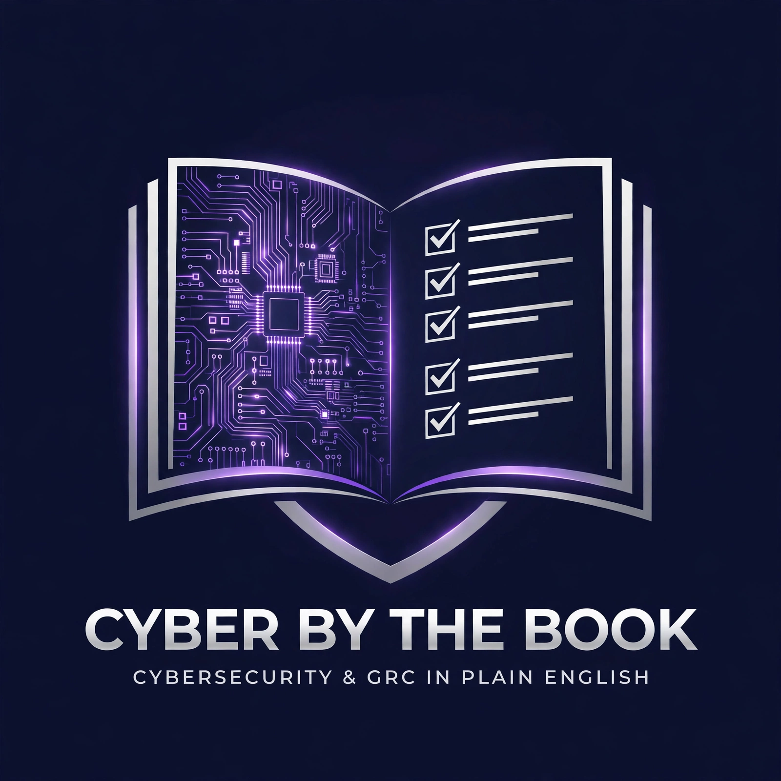 Cyber By The Book logo
